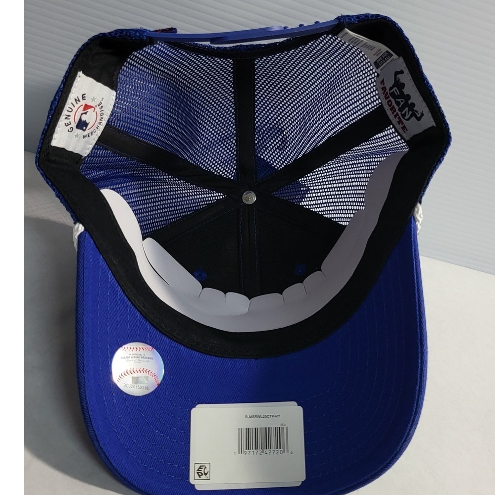 Texas Rangers Rope Hat MLB Baseball Cap Trucker‎ Adjustable - Picture 4 of 8